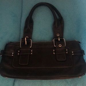 Perlina leather handbag